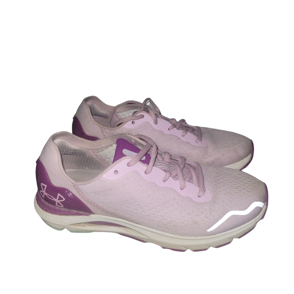 Under Armour Women's HOVR Sonic 6 Pink Shadow Mystic Magenta Running Shoes 8